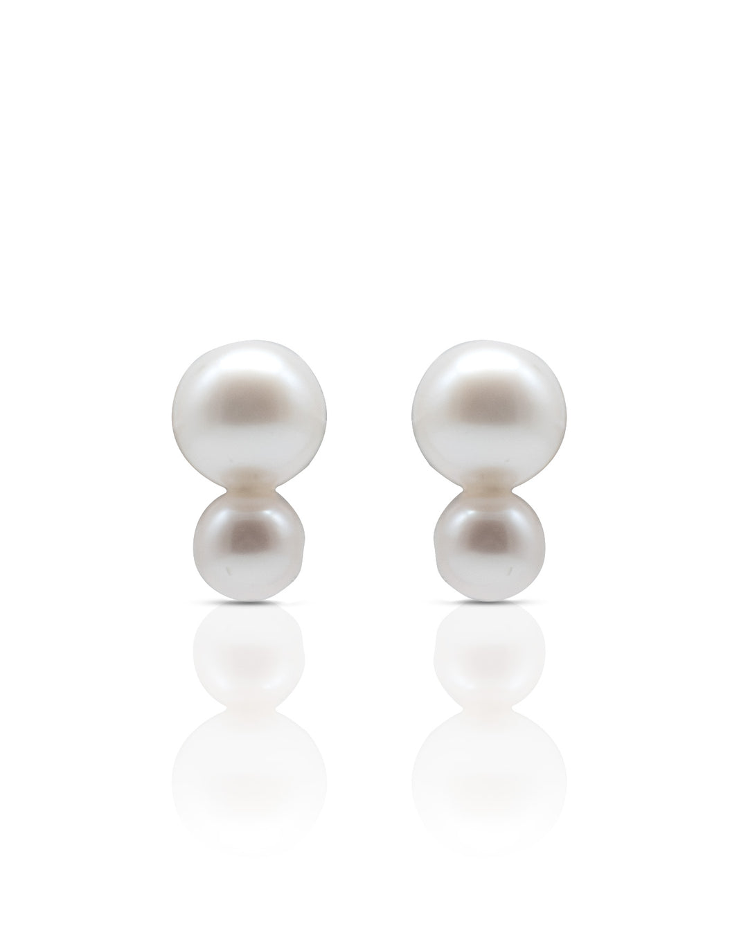 Serafina Double Pearl Studs - SimplyO