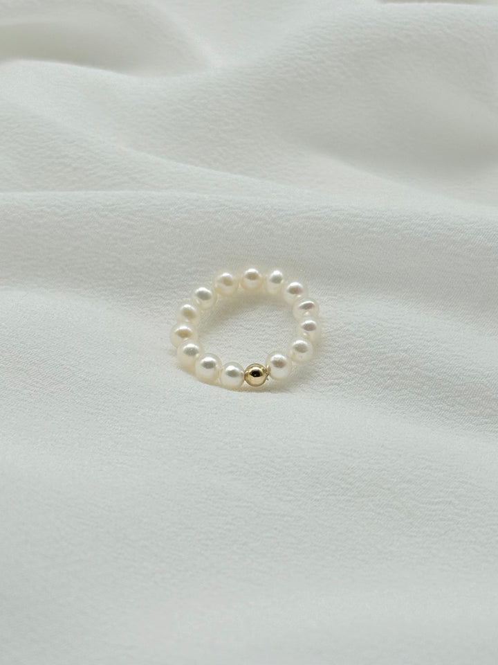 Mina Perlenring - Süßwasserperlen - SimplyO