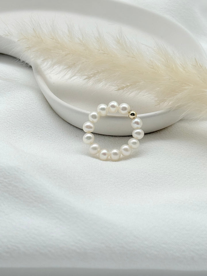 Mina Perlenring - Süßwasserperlen - SimplyO