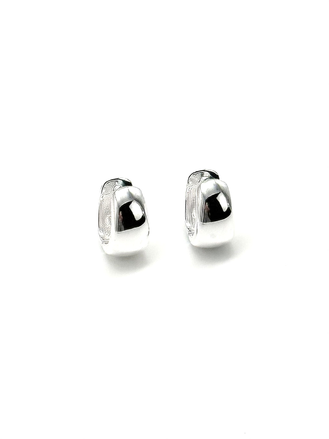 Klappkreolen aus 925 Sterling Silber Frontansicht