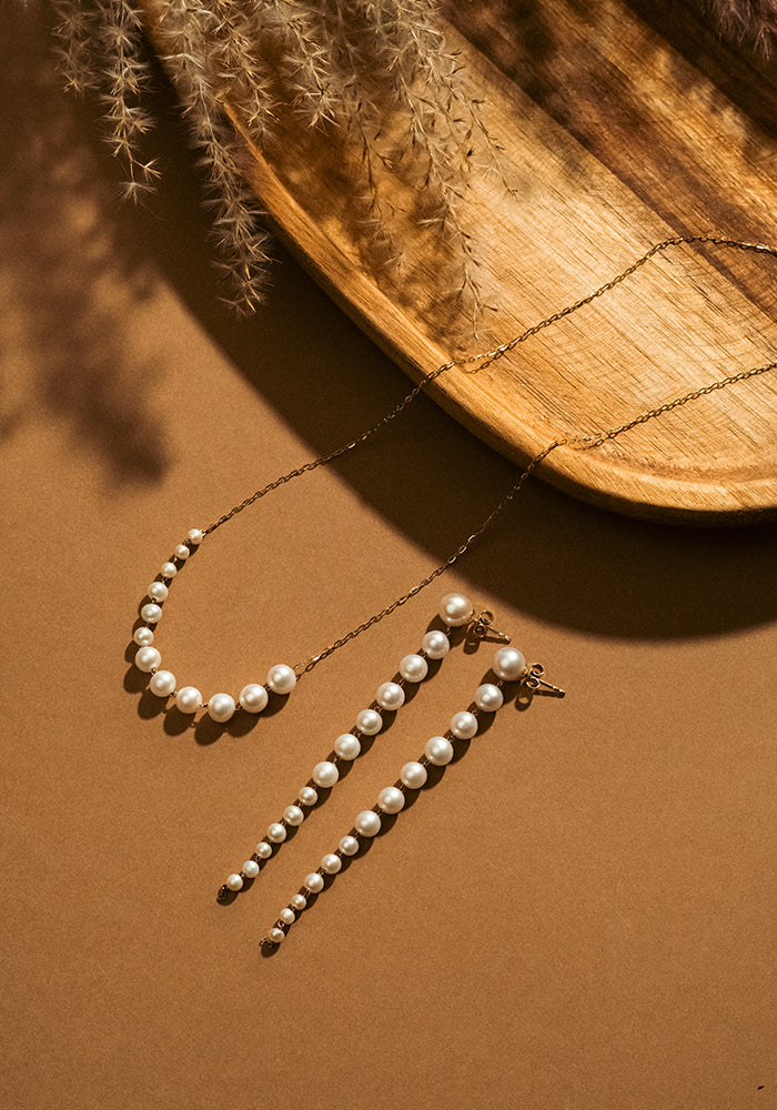 Cascade de Perles Earrings - SimplyO