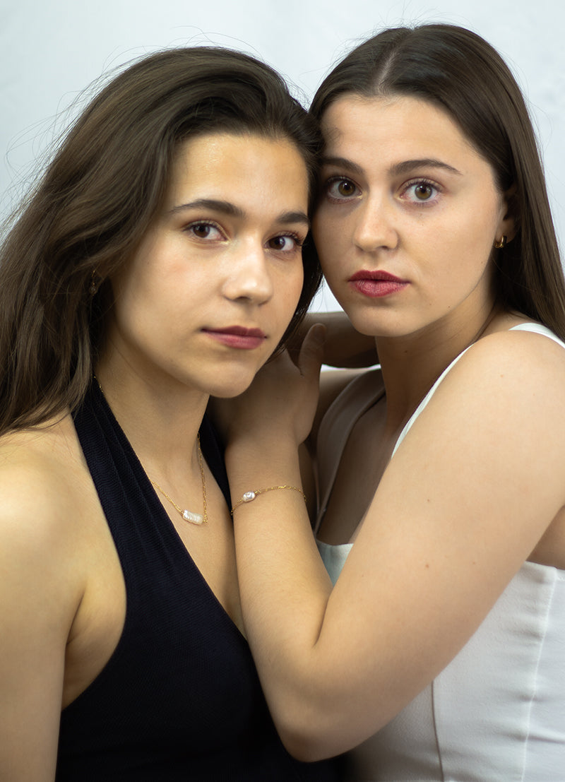 Goldarmband Nia mit Keshi Perle - SimplyO