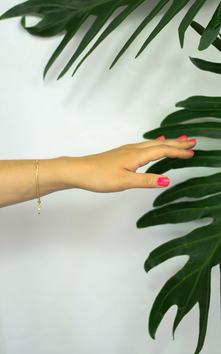 Feines Cuban Panzerarmband - SimplyO