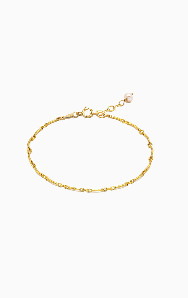 Moonline Armband aus 14k Gold Filled mit filigranen Gliederelementen - SimplyO